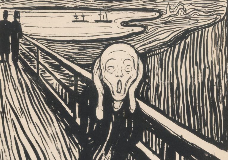 Edvard Munch and the scream
